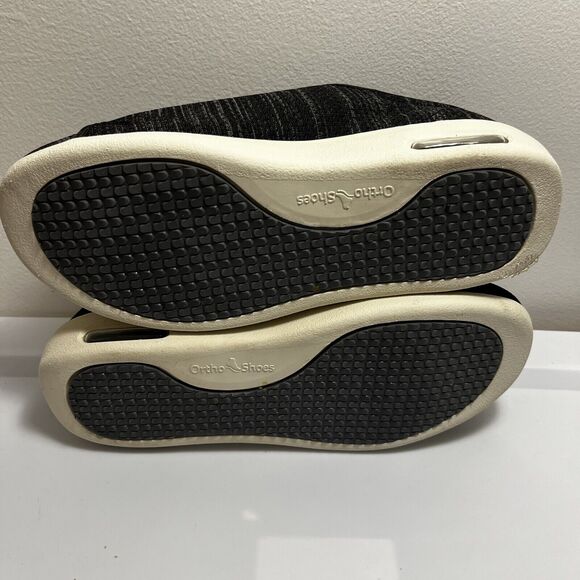 Lesvago‎ Adjustable Diabetic Wide Shoes Women’s Size US 10 Men US 9 Black Edema - Picture 6 of 9